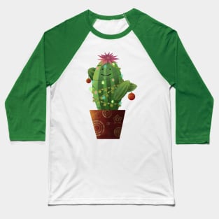 Happy Cactus Baseball T-Shirt